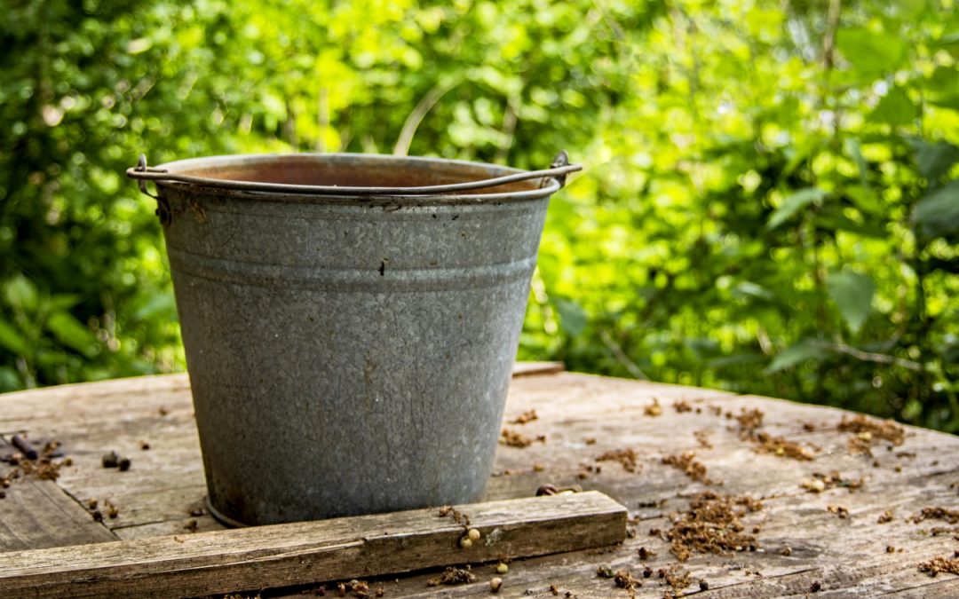 What does a bucket have to do with stress?